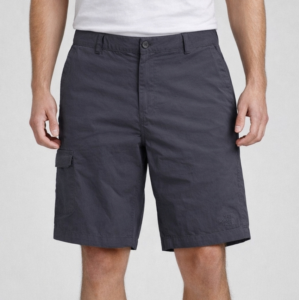 The North Face Cargo Shorts Gray Mens 34 Hiking Gorpcore Outdoor Utility Trail
